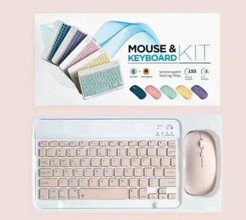 Draadloze Muis en Toetsenbord voor MAC, PC en Ipad., Nieuw
