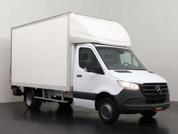 Mercedes-Benz Sprinter 519CDI Laadklep 2022 L5 H1 Diesel, Euro 6, Mercedes-Benz, Nieuw, Zilver of Grijs