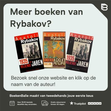 KINDEREN VAN DE ARBAT 9789035106291 Rybakov, Verzenden, Gelezen, Rybakov