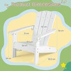 LIVSK Kinderbuitenstoel - Weerbestendig HIPS-kunststof - Erg, Verzenden, Nieuw