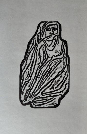 Gustav H. Wolff (1886-1934) - Moroccan Woman, 1924-1966, Antiek en Kunst