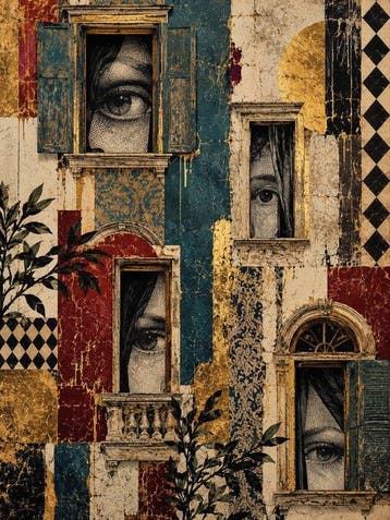 Shayer - Every Window Holds a Secret - XL - 60x80cm – 1/1