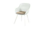 Hartman Sophie Element dining armstoel - Wit - Alu poot, Verzenden, Nieuw, Overige materialen