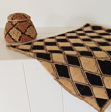 Kuba mand en doek - Kuba - DR Congo (Zonder minimumprijs)