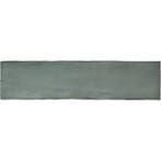 Wandtegel Colonial Jade Mat 7.5x30 cm Mat Groen (prijs per, Overige materialen, Wandtegels, Nieuw, Ophalen of Verzenden