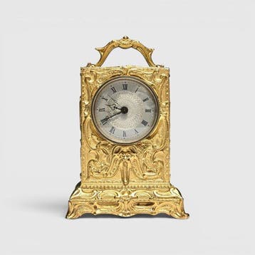 Reisklok - - Verguld brons - 1880-1920