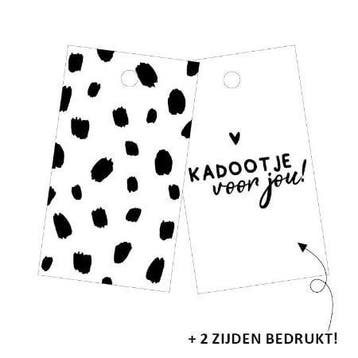 3x Label met Kadootje voor jou! (Per 3 stuks, Cadeaulabels), Ophalen of Verzenden, Nieuw