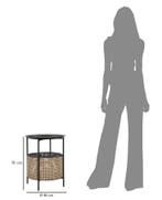 TAFEL OSAKA CM Ø 40X50, Huis en Inrichting, Tafels | Sidetables, Ophalen of Verzenden, Nieuw