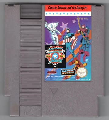 Captain America And The Avengers - Nintendo NES - Cart - PA…, Spelcomputers en Games, Ophalen of Verzenden, Zo goed als nieuw