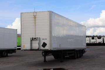 Veiling: Gesloten Oplegger Schmitz Cargobull SCB*S3B 2019, Overige kleuren, Overige brandstoffen, Aanhangers en Opleggers, BTW verrekenbaar