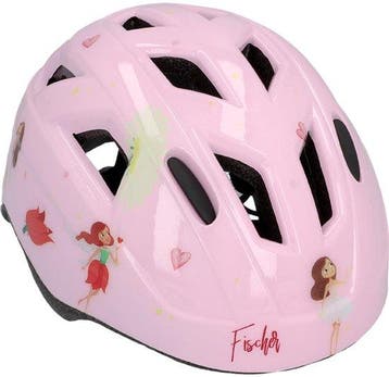2dekans | FISCHER FAHRRAD Plus Princess XS/S Kinderhelm Roze, Ophalen of Verzenden, Zo goed als nieuw, Fischer Fahrrad