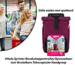 Vileda Sprinter Boodschappentrolley Opvouwbaar, Verzenden, Nieuw