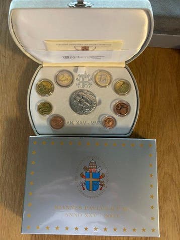 Vaticaan. Proof Set 2003 (incl. silver medal) (Zonder