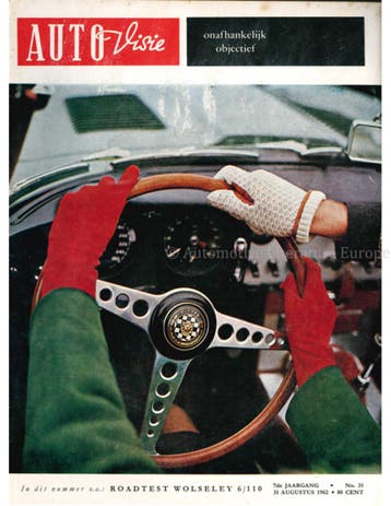 1962 AUTOVISIE MAGAZINE 35 NEDERLANDS, Nieuw, Author