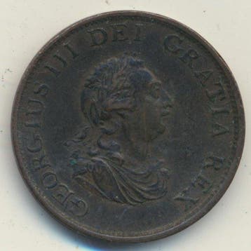 Verenigd Koninkrijk. George III. 1 Penny 1799