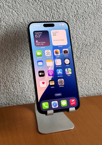 Apple iPhone 15 Pro Max 256GB / Garantie / Zonder Face-ID, 256 GB, Zwart, IPhone 15 Pro Max, Refurbished