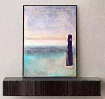 Giovanni Soccini - TURQUOISE, Antiek en Kunst, Kunst | Schilderijen | Modern