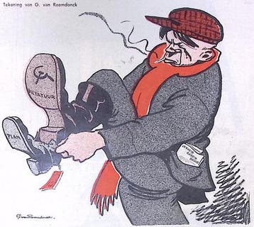 Wellust voor het eenheidsfront op spotprent (lijst optie), Verzenden