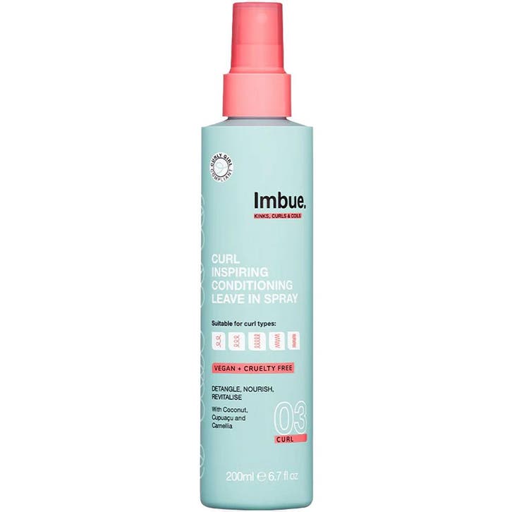 Imbue  Curl Inspiring Conditioning Leavein Spray  200 ml, Sieraden, Tassen en Uiterlijk, Uiterlijk | Haarverzorging, Nieuw, Verzenden