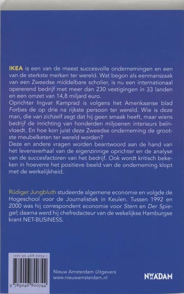Ikea 9789046800744 R. Jungbluth, Verzenden, Gelezen, R. Jungbluth