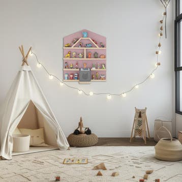 Wandkasat Mylittle Story voor maar liefst 50 Tonies - roze, Verzenden, Nieuw