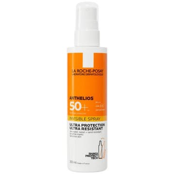 La Roche-Posay Anthelios Invisible Spray SPF50+ - 200ml, Ophalen of Verzenden, Nieuw, Overige typen