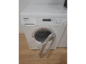 Miele W3821 - Wasmachine 6kg 1400t - Wit, Verzenden, Zo goed als nieuw