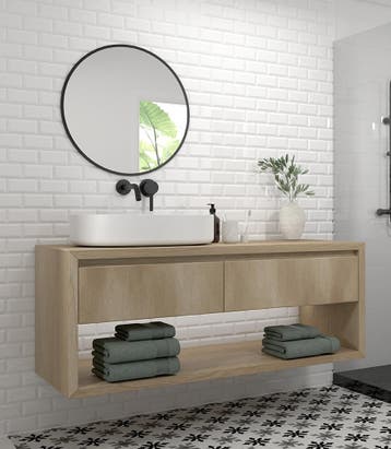 Wandtegel Terre Agostino Sub Blanco Wit Metro Glans 7,5x15, Doe-het-zelf en Verbouw, Tegels, Nieuw, Minder dan 20 cm, 10 m² of meer