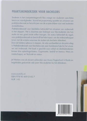 Praktijkonderzoek voor bachelors 9789046901427 Jef Mertens, Verzenden, Zo goed als nieuw, Jef Mertens