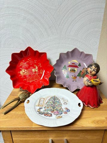 Konvolut - Kerstdecoratie Weichnachtsteller, Messing, Diversen, Nieuw