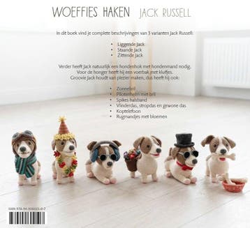 Woeffies Haken Jack Russell - Haakpret Anja Toonen - Digit, Ophalen of Verzenden, Nieuw