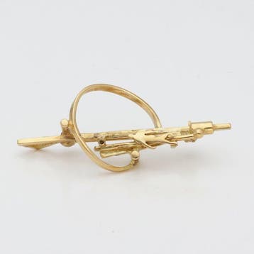Broche - 18 karaat Geel goud - Anneke Schat