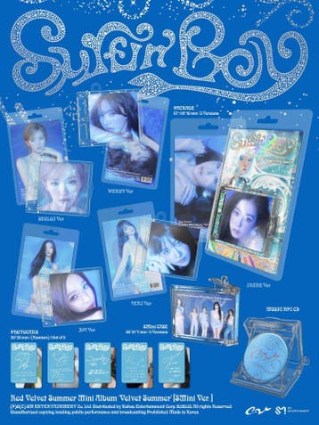 kpop merchandise - Red Velvet - Velvet summer (accessoires), Verzenden, Zo goed als nieuw
