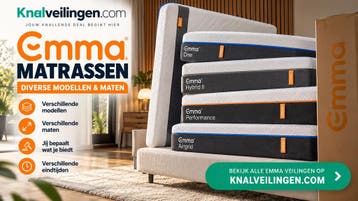 Emma matras 160x200 – Verschillende modellen | Veiling, Huis en Inrichting, Matras, 200 cm, 160 cm, Nieuw
