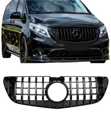 Grill | geschikt voor Mercedes-Benz | Vito 19- 4d bus | W447, Auto-onderdelen, Verzenden, Nieuw, Mercedes-Benz