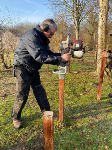 Professionele Multi Pro XA benzine palenrammer, Ophalen of Verzenden, Overige typen
