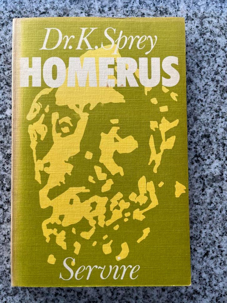 Homerus  (Dr. K. Sprey), Boeken, Filosofie, Wijsbegeerte of Ethiek, Gelezen, Verzenden