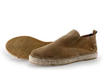 Shabbies Amsterdam Espadrilles in maat 38 Bruin, Verzenden, Zo goed als nieuw, Bruin, Shabbies Amsterdam
