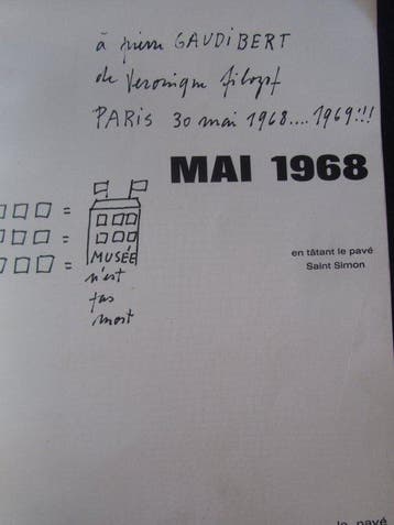 Véronique Filozof - MAI 68. Signé - 1969