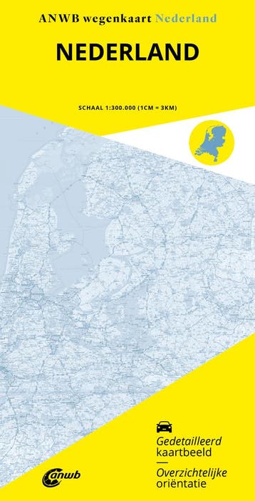Wegenkaart Nederland |  | Nieuw, Ophalen of Verzenden, Nieuw
