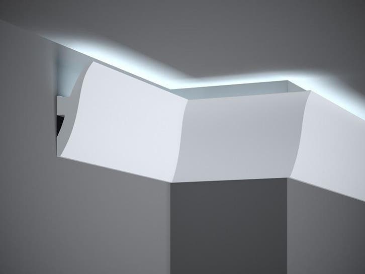 Plint LED QL009 (120 x 47 mm), lengte 2 m, Huis en Inrichting, Stoffering | Behang, Ophalen of Verzenden