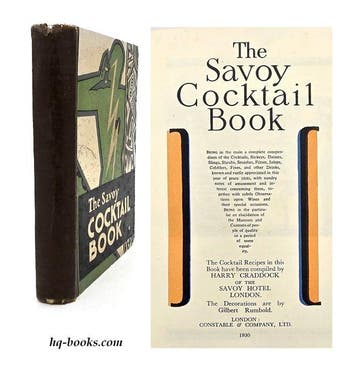 Craddock - The Savoy Cocktail Book - 1930