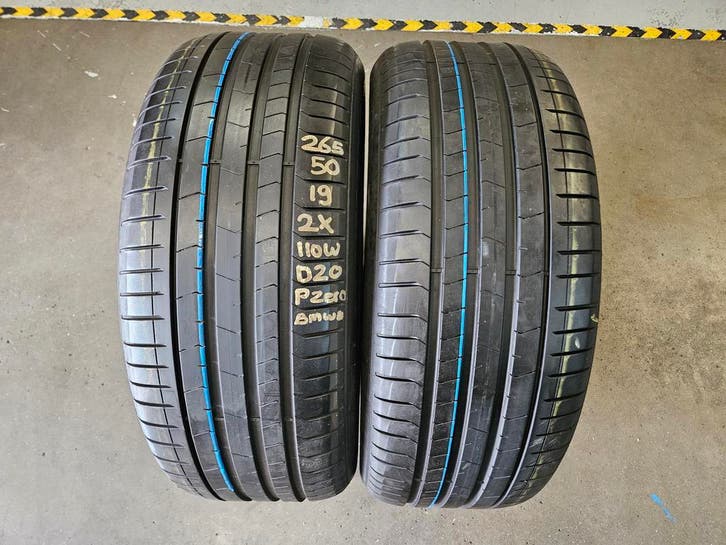 265/50/19 110W PIRELLI PZERO * 6,5MM PROFIEL, Auto-onderdelen, Banden en Velgen, 19 inch, Erkend duurzaam, Zomerbanden, 265 mm