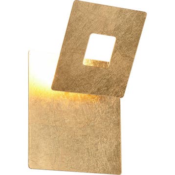 LED Wandlamp - Trion Marina - 6W - Warm Wit 3000K - Vierkant, Huis en Inrichting, Ophalen of Verzenden, Nieuw, Metaal, Overige fittingen