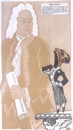 Spotprent over goedgekeurde oratoria in Nazi-Duitsland, Verzenden