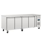 Polar U-serie 4-deurs koelwerkbank 553L, Verzenden, Nieuw in verpakking, Koelen en Vriezen