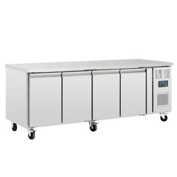Polar U-serie 4-deurs koelwerkbank 553L, Verzenden, Nieuw in verpakking, Koelen en Vriezen