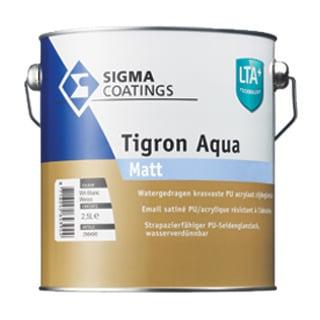 Sigma Tigron Aqua Matt - Ral 9001 - 1 liter - Vergelijkba..., Overige kleuren, Nieuw, Ophalen of Verzenden, Lak