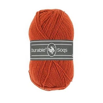 Durable Soqs 2239 Brick - Haakgaren / Breigaren, Hobby en Vrije tijd, Ophalen of Verzenden, Nieuw, Breien of Haken, Wol of Garen