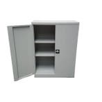 Stalen 2-deurs kast grijs - 120x90x44 cm, Ophalen of Verzenden, Nieuw